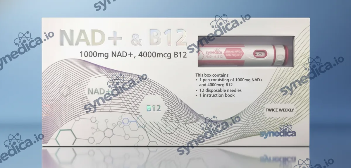 Synedica NAD+ & B12 1008mg Injection Pen Kit